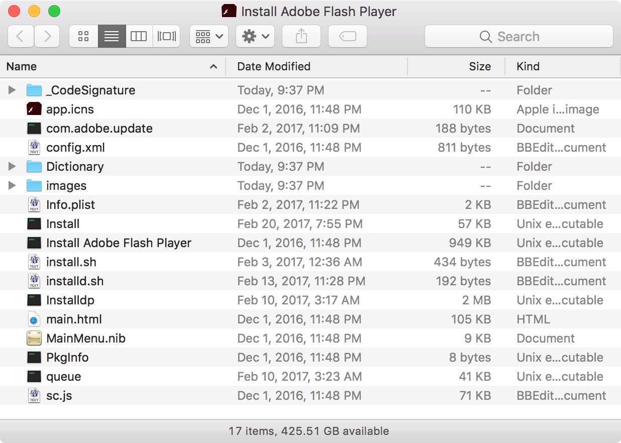 adobe flash player for mac malware