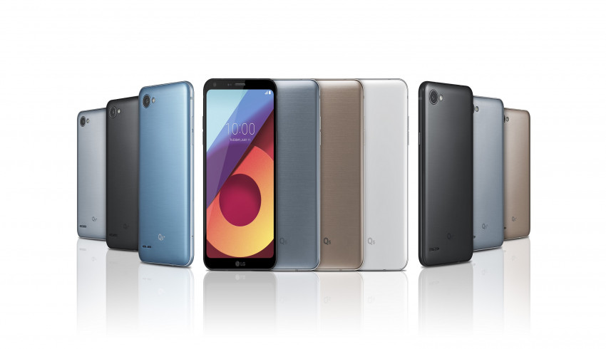 LG မှ Mid-Range Series အသစ်အနေနဲ့ Q6, Q6+, Q6a စမတ်ဖုန်းများကို မိတ်ဆက်