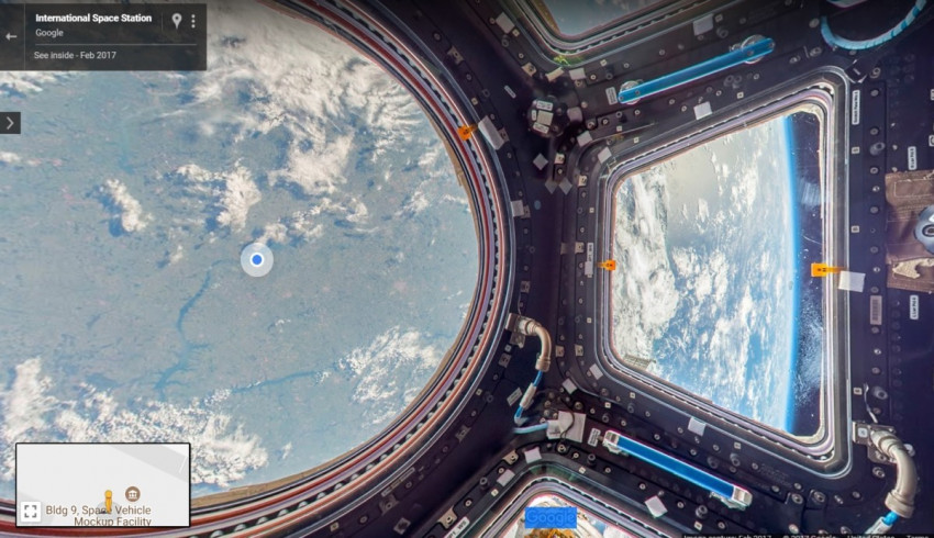  International Space Station ကို Google Maps Street View တွင် လှည့်လည် ကြည့်ရှုနိုင်ပြီ