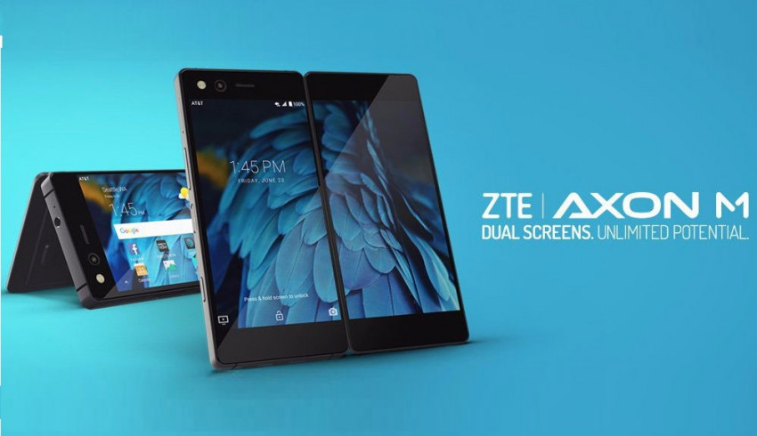 ခေါက်သိမ်းအသုံးပြုလို့ရတဲ့ Full-HD Display နှစ်ခုပါ ZTE Axon M စမတ်ဖုန်း တရားဝင်ထွက်ရှိ