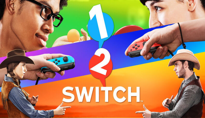 Player ၂ ယောက် ဆော့ကစားနိုင်မယ့် Nintendo Switch ရဲ့  1-2 Switch Minigame များ