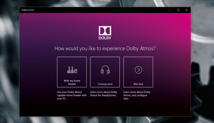 Headphones မရွေး Dolby Atmos Surround Sound ခံစားနိုင်မယ့် Dolby Access App