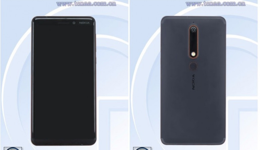 Nokia ရဲ့ ပထမဆုံး Bezel-less Phone ဖြစ်လာဖွယ်ရှိသည့် Nokia 6 (2018)