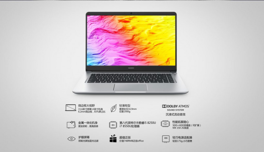 MateBook D ကို အဆင့်မြှင့်တင်ထားတဲ့ MateBook D (2018) ကို တရားဝင် မိတ်ဆက်ပေးလိုက်တဲ့ Huawei