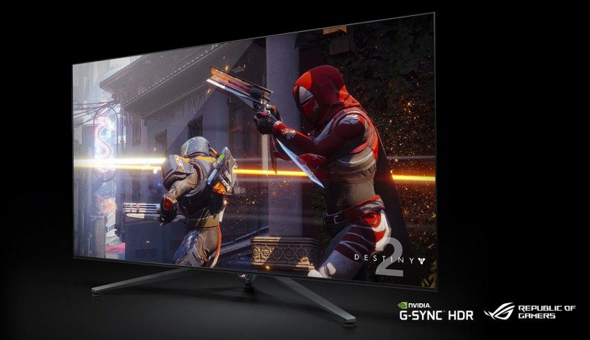 ၆၅ လက်မ အရွယ်အစားရှိပြီး G-Sync ပါဝင်တဲ့ 4K HDR Monitor ကို CES 2018 မှာ မိတ်ဆက်ပြသလိုက်တဲ့ Nvidia