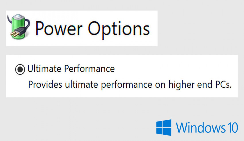 Windows 10 မှာ Power User တွေအတွက် “Ultimate Performance Mode” ပါဝင်လာတော့မည်