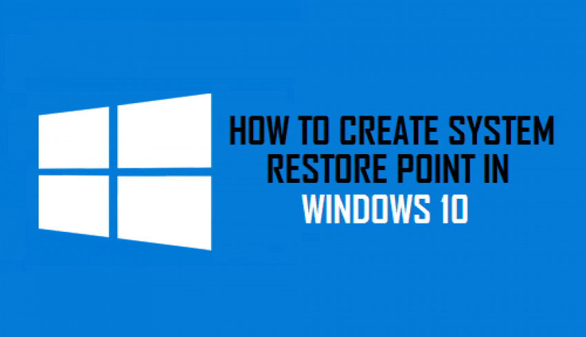 Windows 10 မှာ System Restore Point တစ်ခု ပြုလုပ်ပြီး System Restore ဘယ်လိုလုပ်မလဲ?