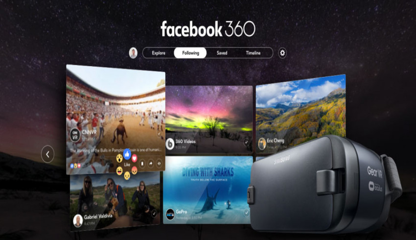Facebook ပေါ်က 360-degree ဓာတ်ပုံနဲ့ ဗီဒီယိုတွေကို VR headset တပ်ပြီး ကြည့်နိုင်မယ့် “Facebook 360” App ကို မိတ်ဆက်
