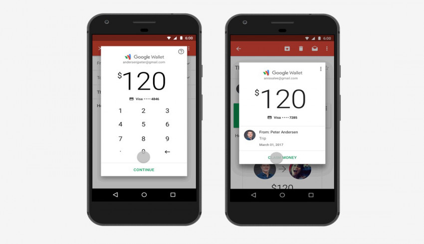 Android Gmail App ကနေတင် ပိုက်ဆံအပေးအယူ လုပ်နိုင်ပြီ