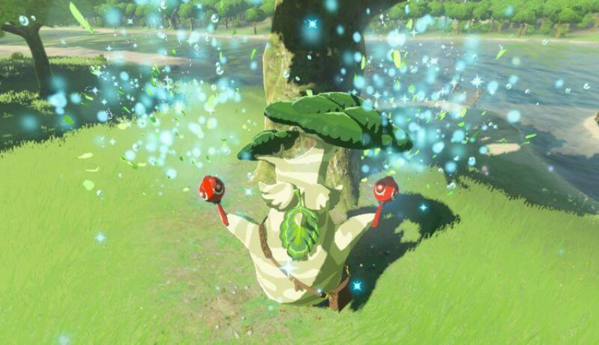 Korok Seeds ၉၀၀ လုံး Collect လုပ်နိုင်ခဲ့တဲ့ Player တစ်ယောက်ကို Surprise Item တစ်ခုပေးခဲ့တဲ့ Zelda: Breath of the Wild