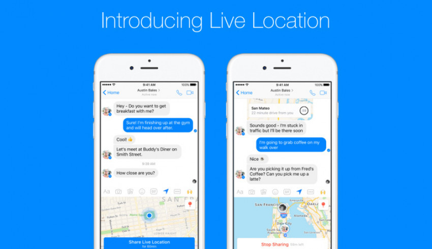 Messenger မှာ တစ်နာရီတိတိ ကိုယ့် "Live Location" ကို သူငယ်ချင်းတွေထံ Sharing လုပ်နိုင်မယ့် Feature ပါဝင်လာ