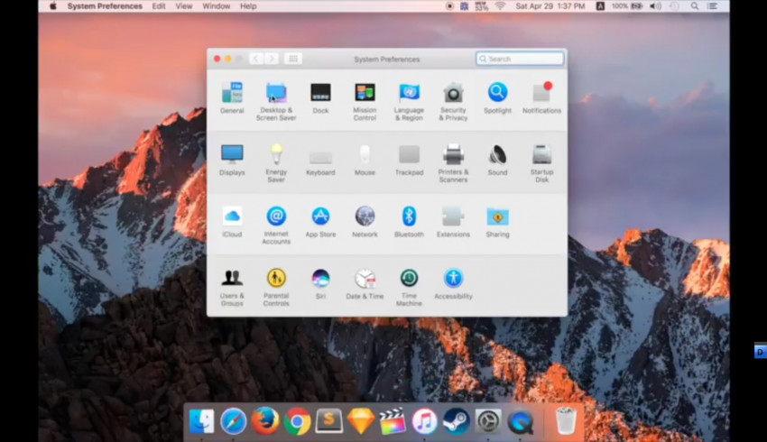 Beginner For Mac Episode 4 - System Preferences ( Desktop & Screen Saver + Dock )