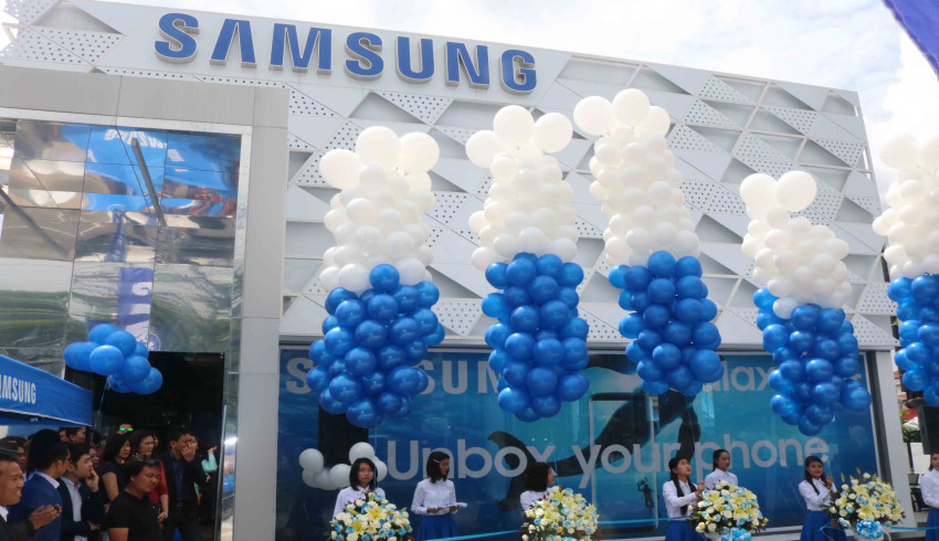 အရှေ့တောင်အာရှရဲ့ အကြီးမားဆုံး Samsung Customer Service Center ကို ရန်ကုန်မြို့တွင် စတင်ဖွင့်လှစ်